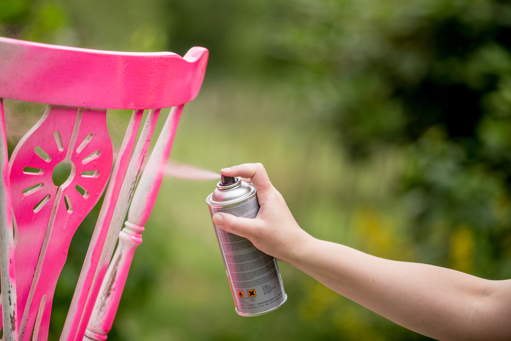 chalk paint in furniture