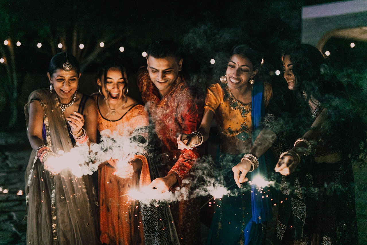 diwali celebration with loved ones