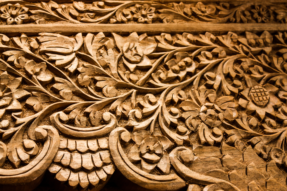 Kashmiri wooden furniture