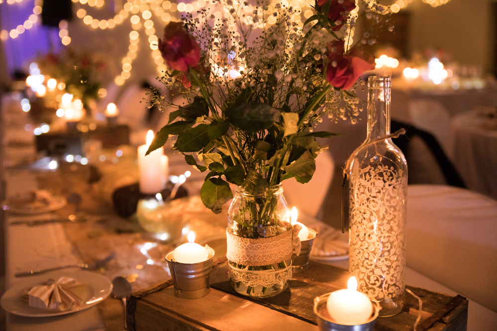 romantic fairy light decoration