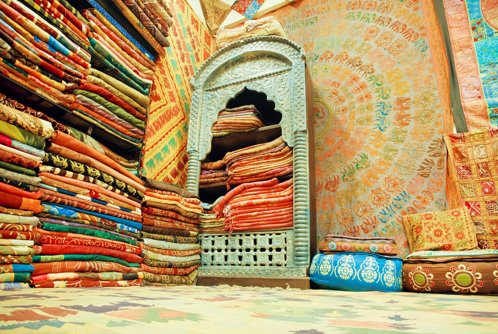 traditional soft furnishing