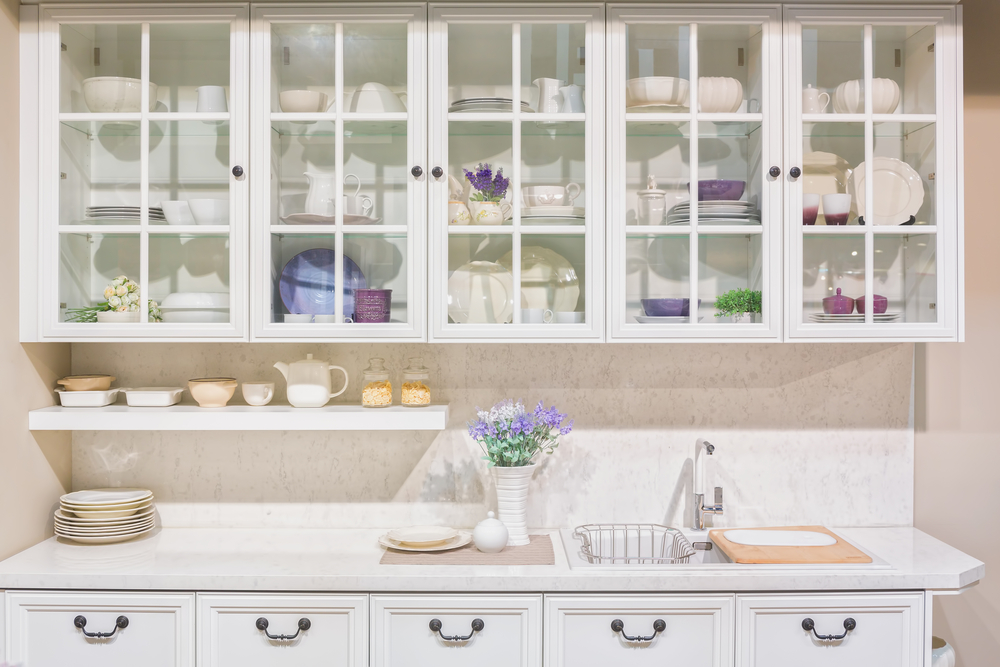 frosted glass pantry ideas