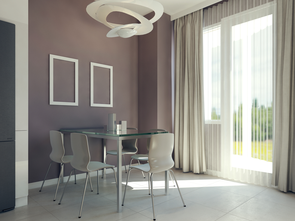 modern dining table glass design