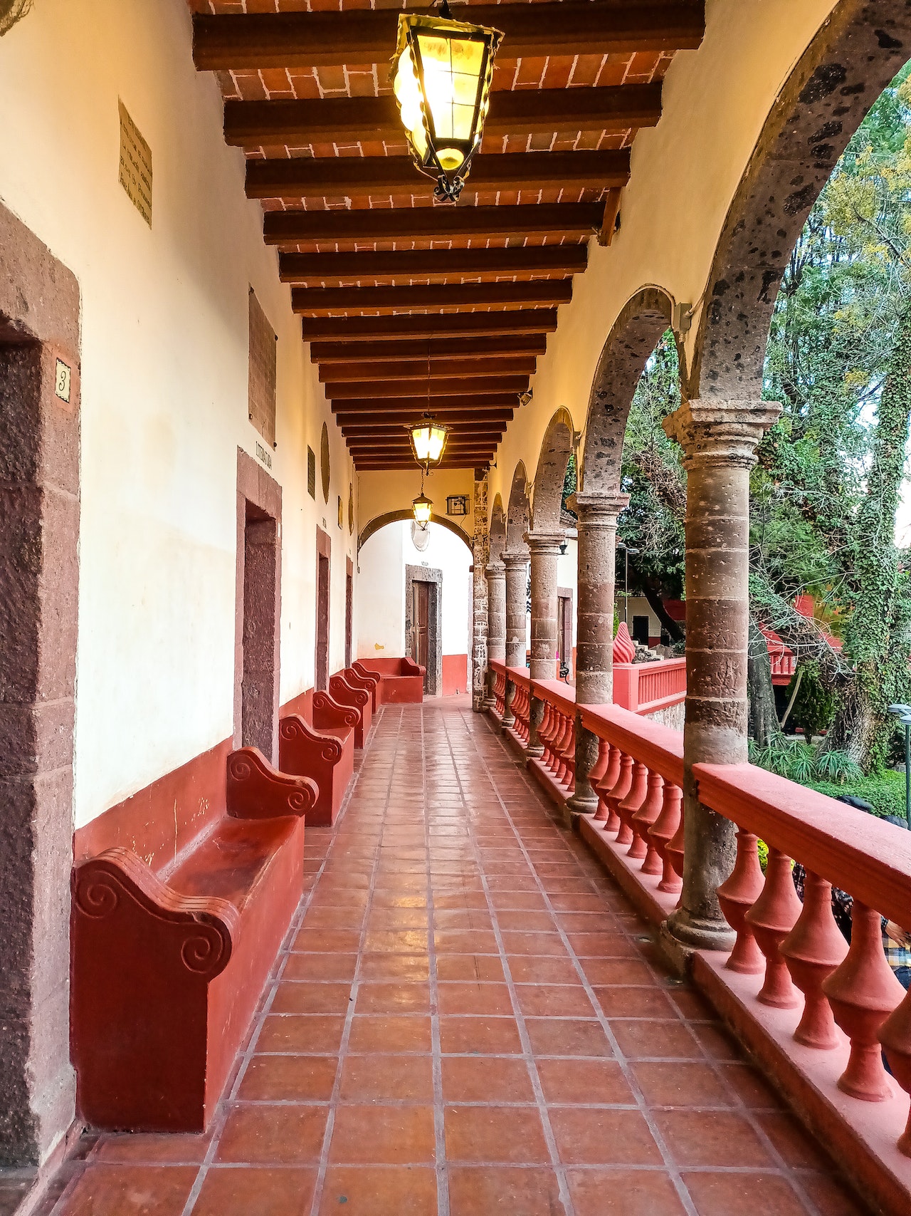 red oxide flooring for terrace