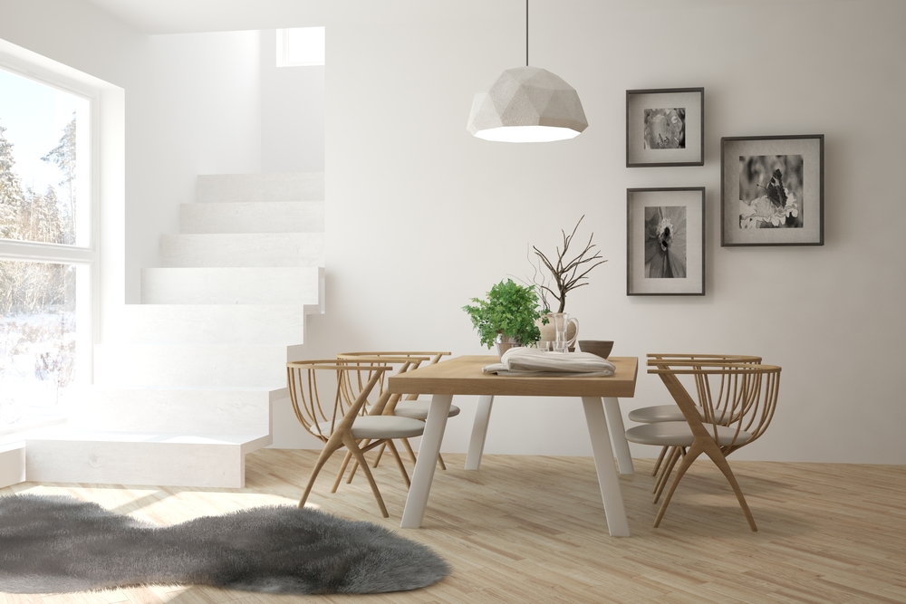 scandinavian dining table design