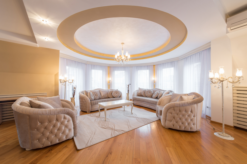 circular ceiling
