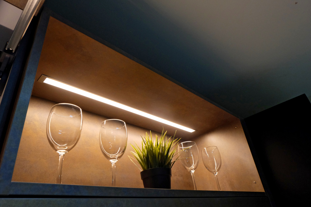 display lights for cabinets
