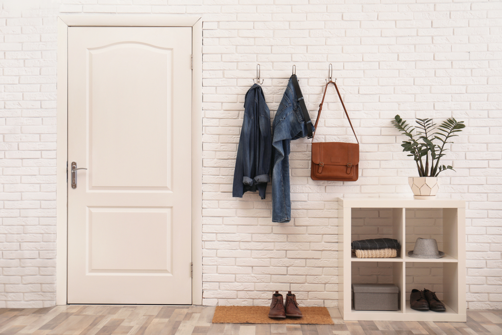 minimal foyer design