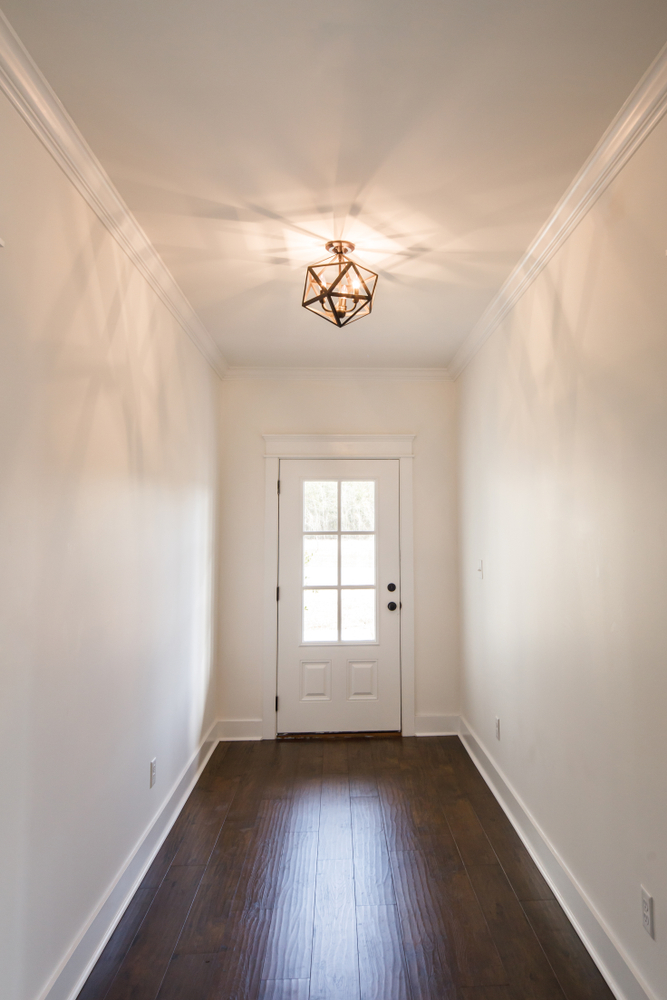 geometric lights for foyer
