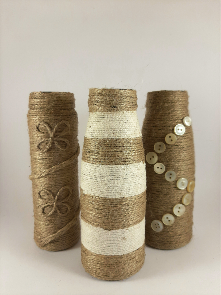 DIY bottles home décor