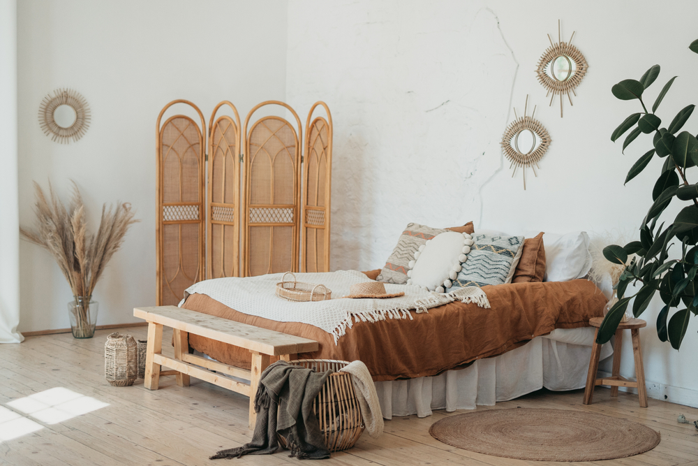 Oriental Style Bedroom design