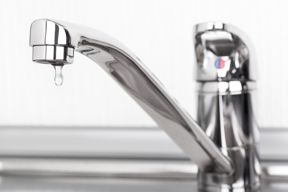 leaking kitchen faucet