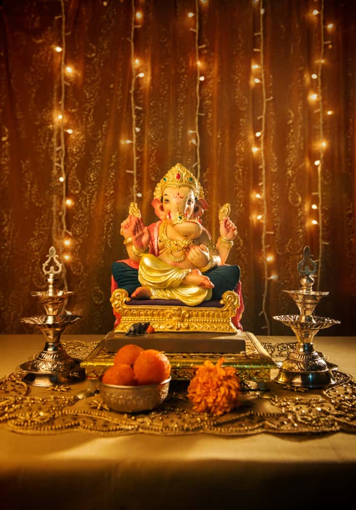 fairy lights for pooja room