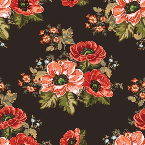 floral sofa upholstery