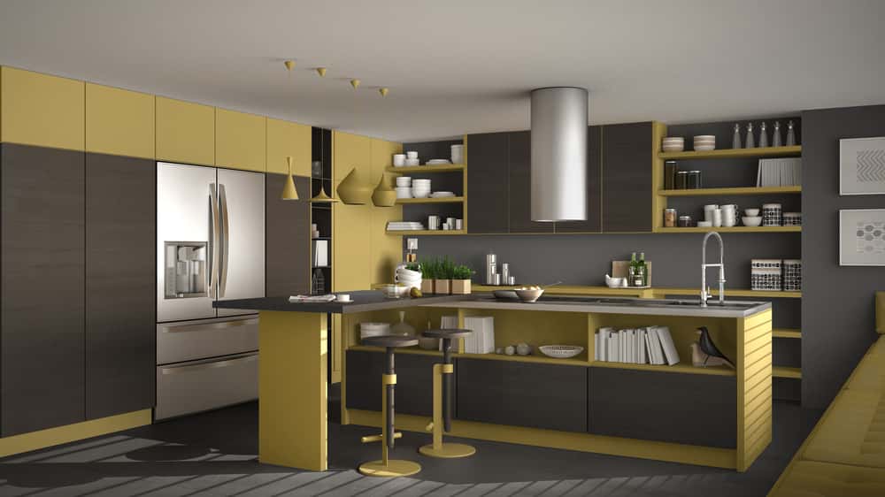 pantone colour yellow and grey
