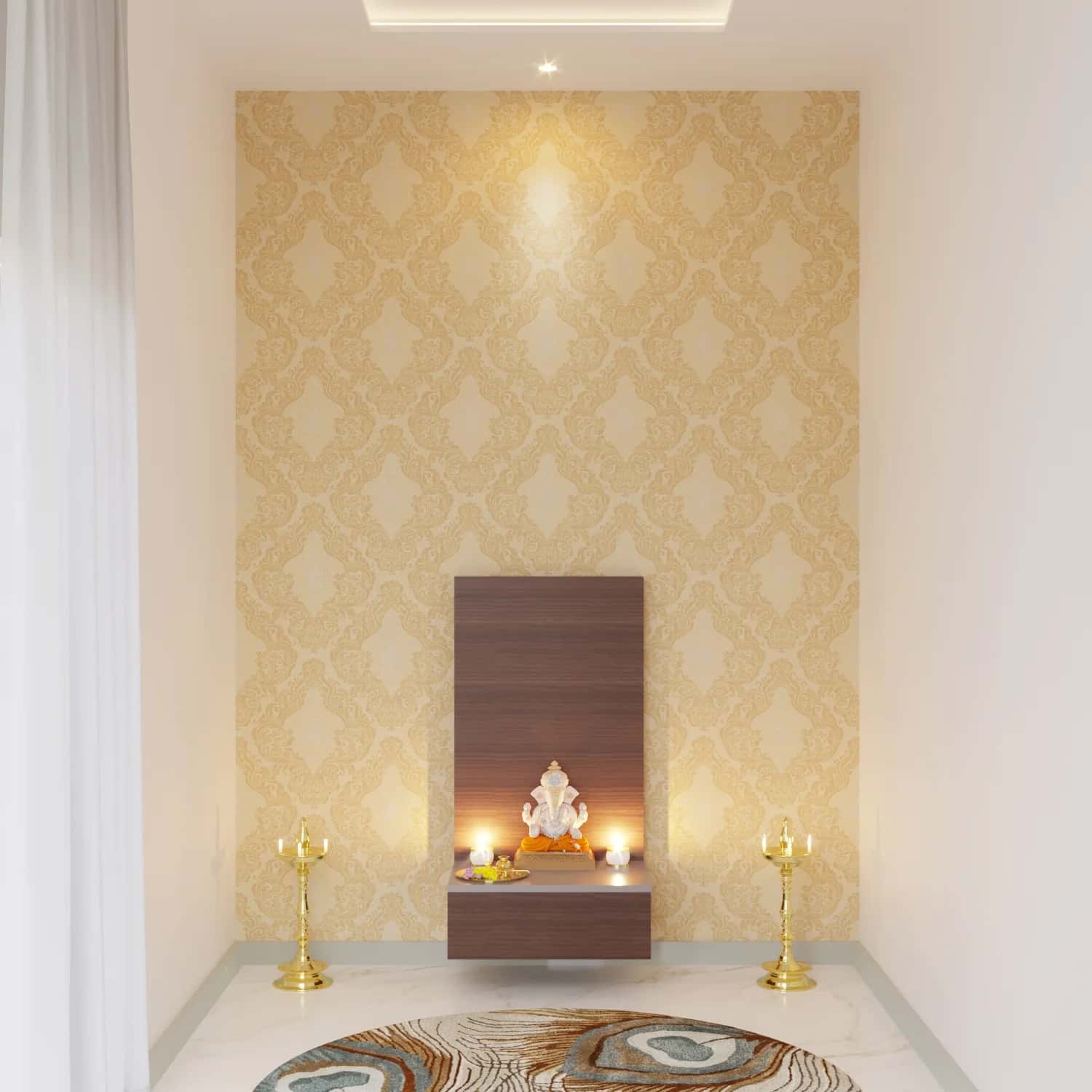 vastu colours for pooja room