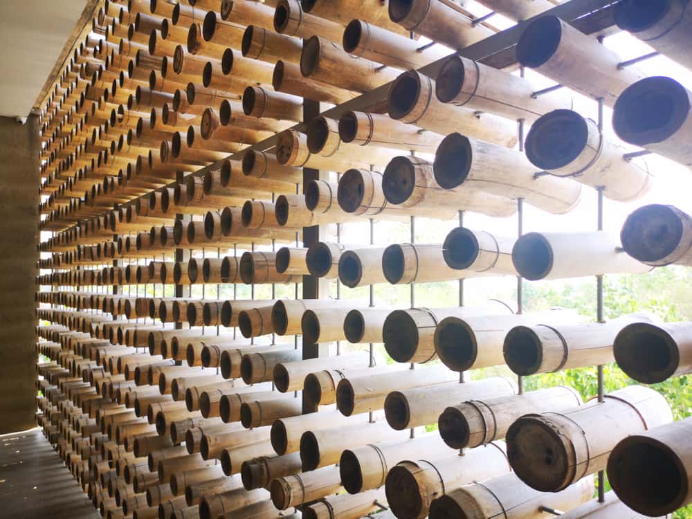 bamboo partition