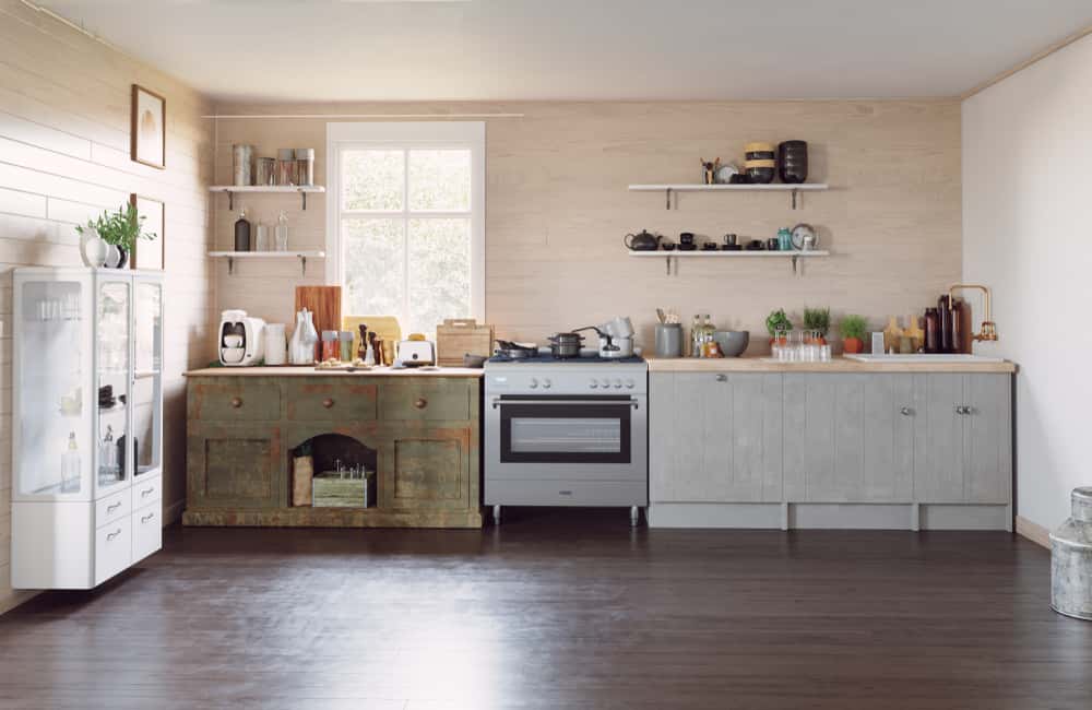 retro inspired kitchen