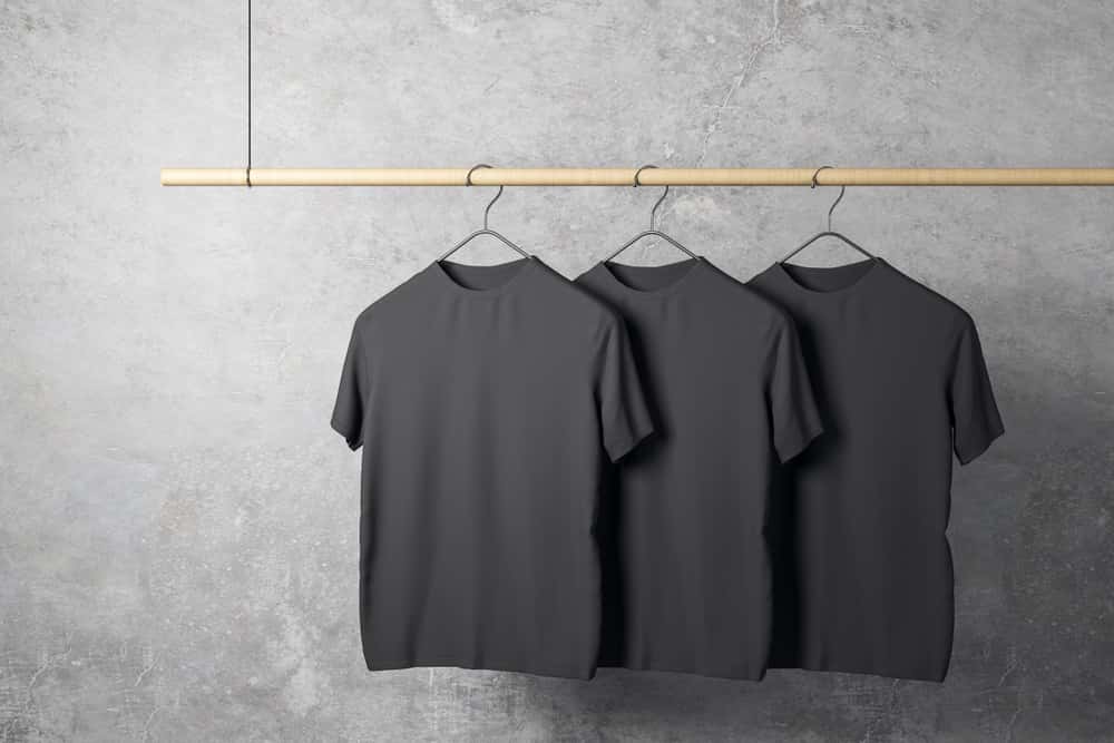 hangers in Laundry room
