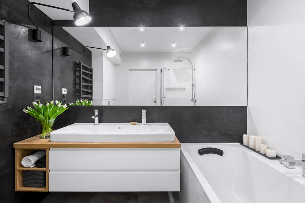 bathroom mirror design