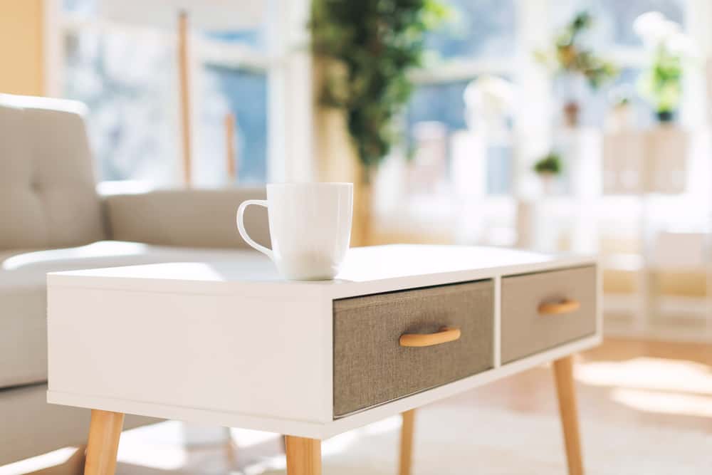 coffee table with storage