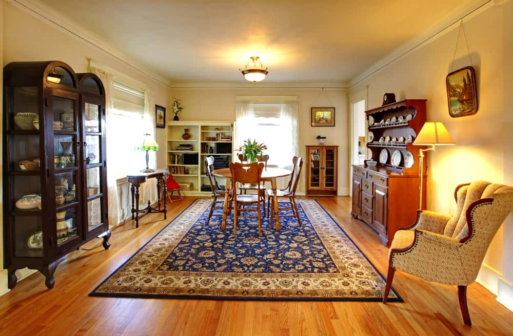 colorful english style interior