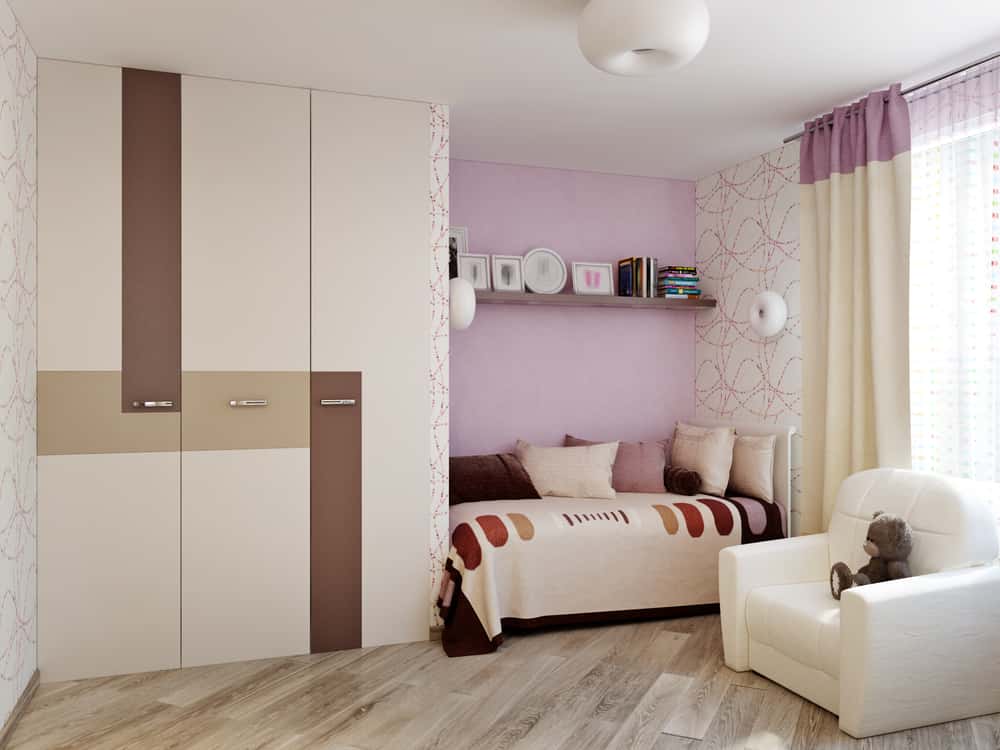 stylish kids wardrobe design