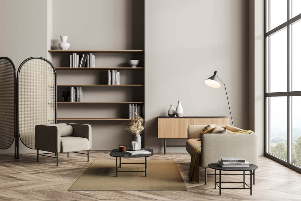 vertical cabinet or shelves