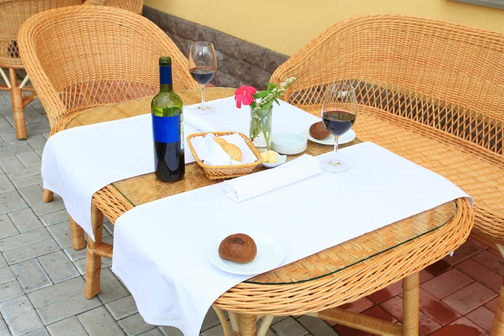 trending use of rattan furniture