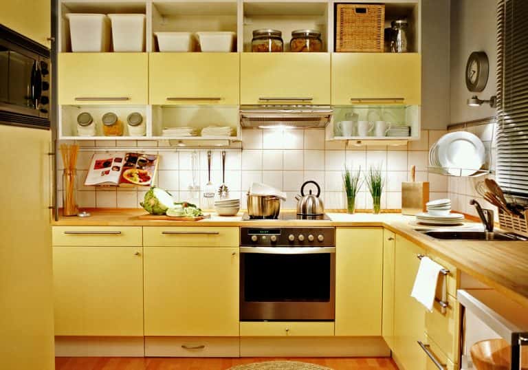 small semi modular kitchen