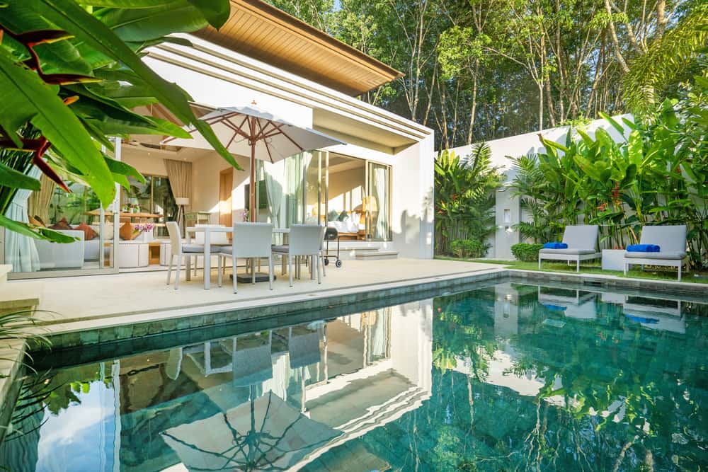 tropical retreat
