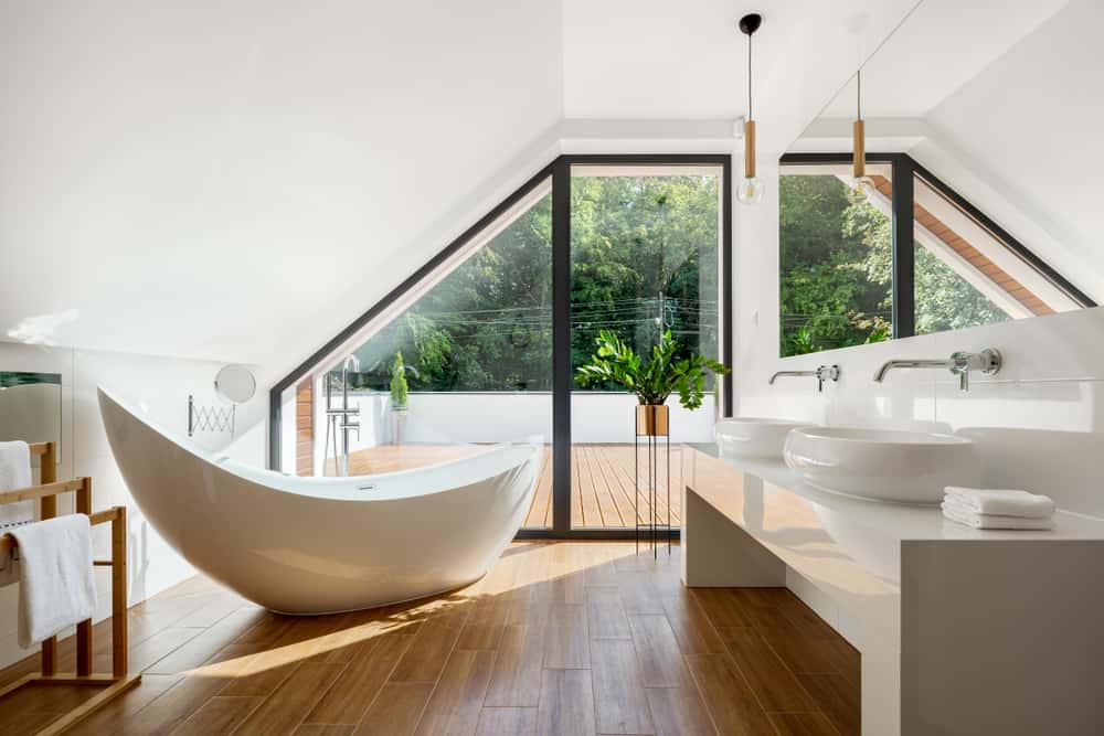 all glass bathroom door design