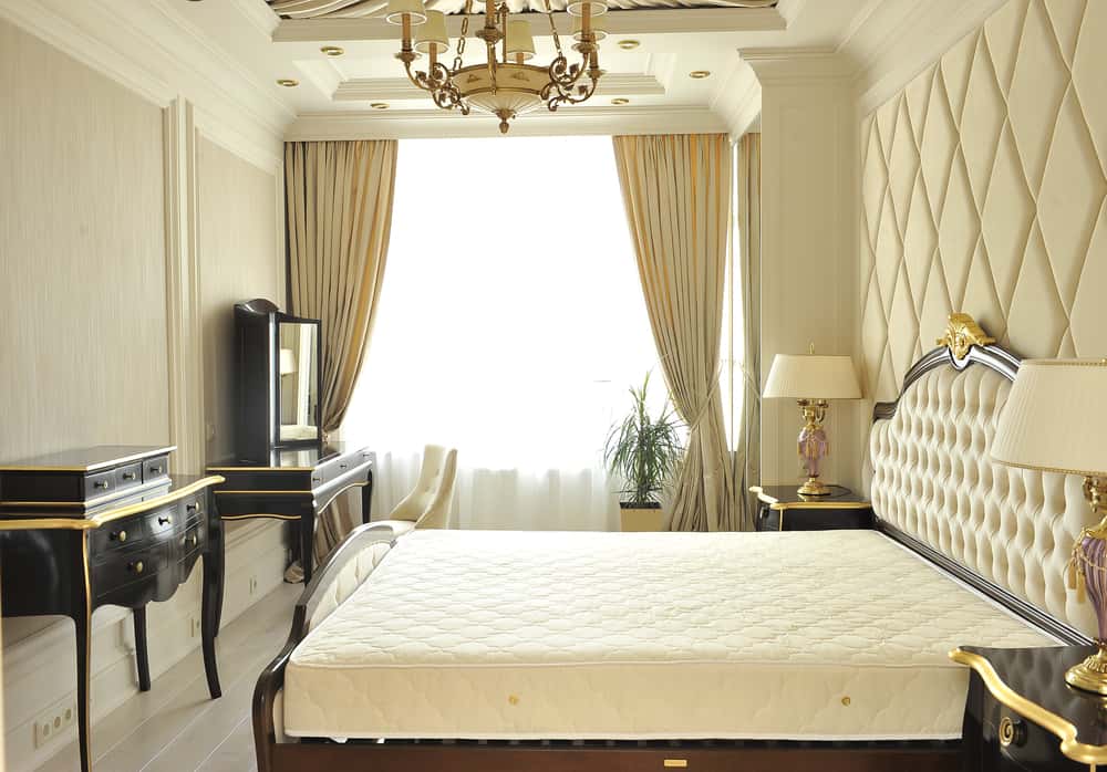 elegant fabric wall paneling design