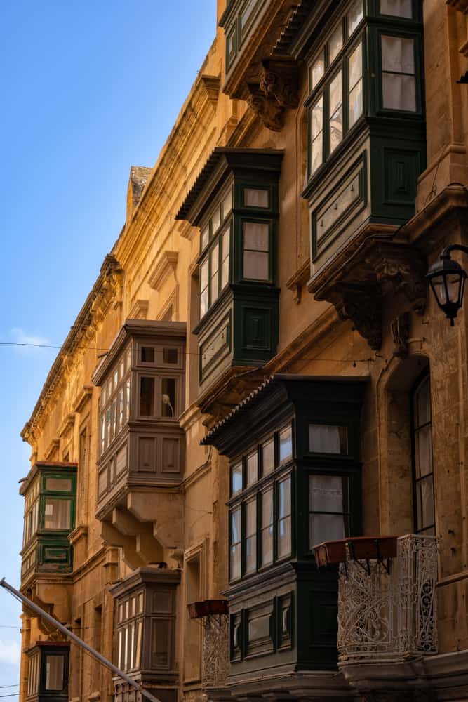 Heritage open balcony into a room design in classic Mediterranean style