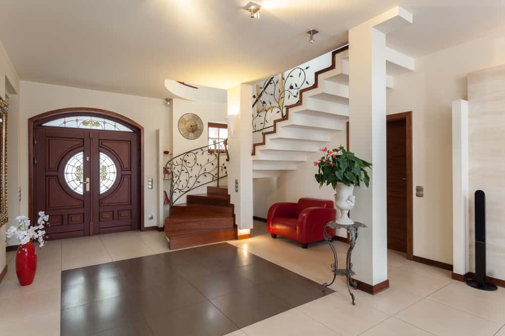 ornamental double door