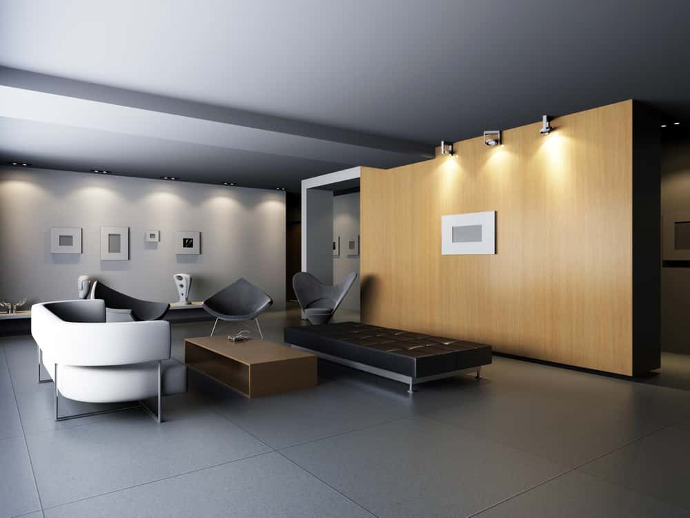 Ambient lighting ideas without false ceiling highlight art walls