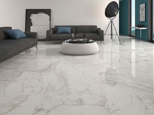 vitrified tiles vs marble in kitchen
