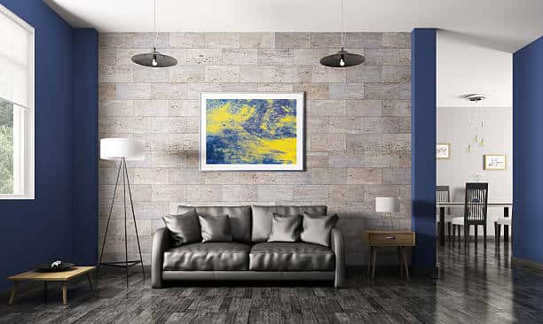 wall painting for art deco interior design style