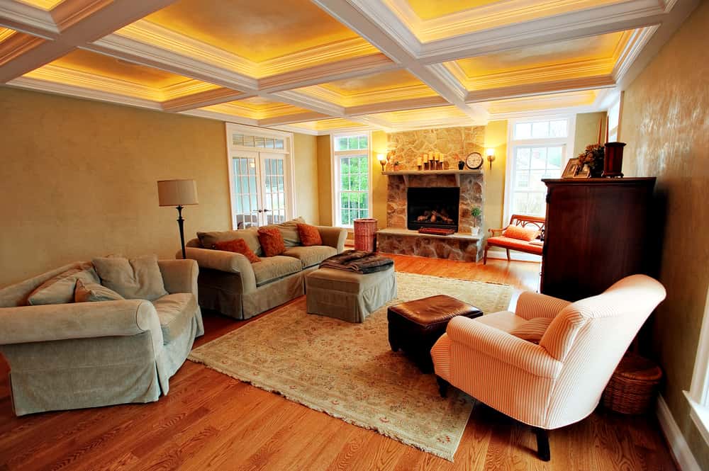 coffer ceilings