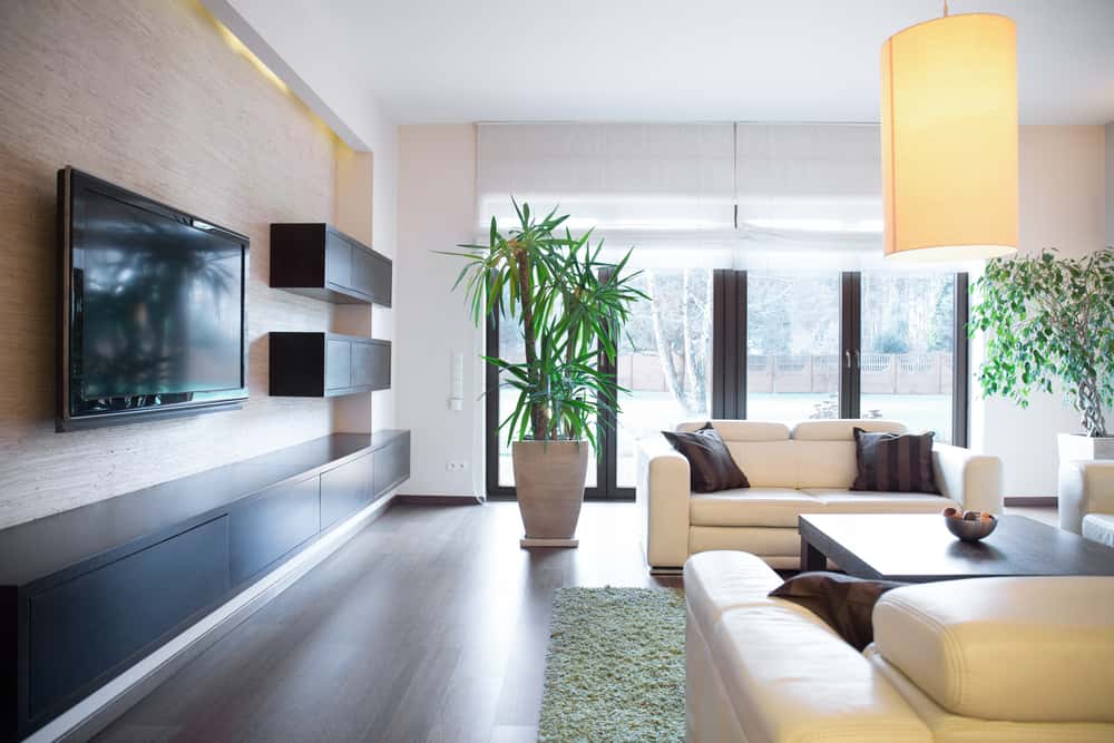 contemporary drawing room decor