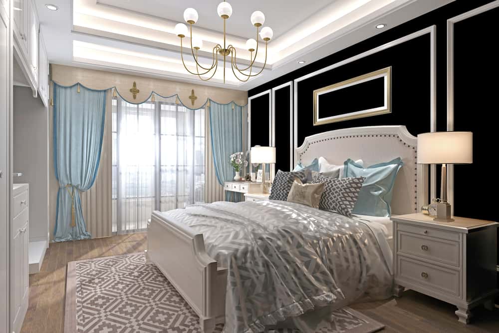 deep tray ceiling
