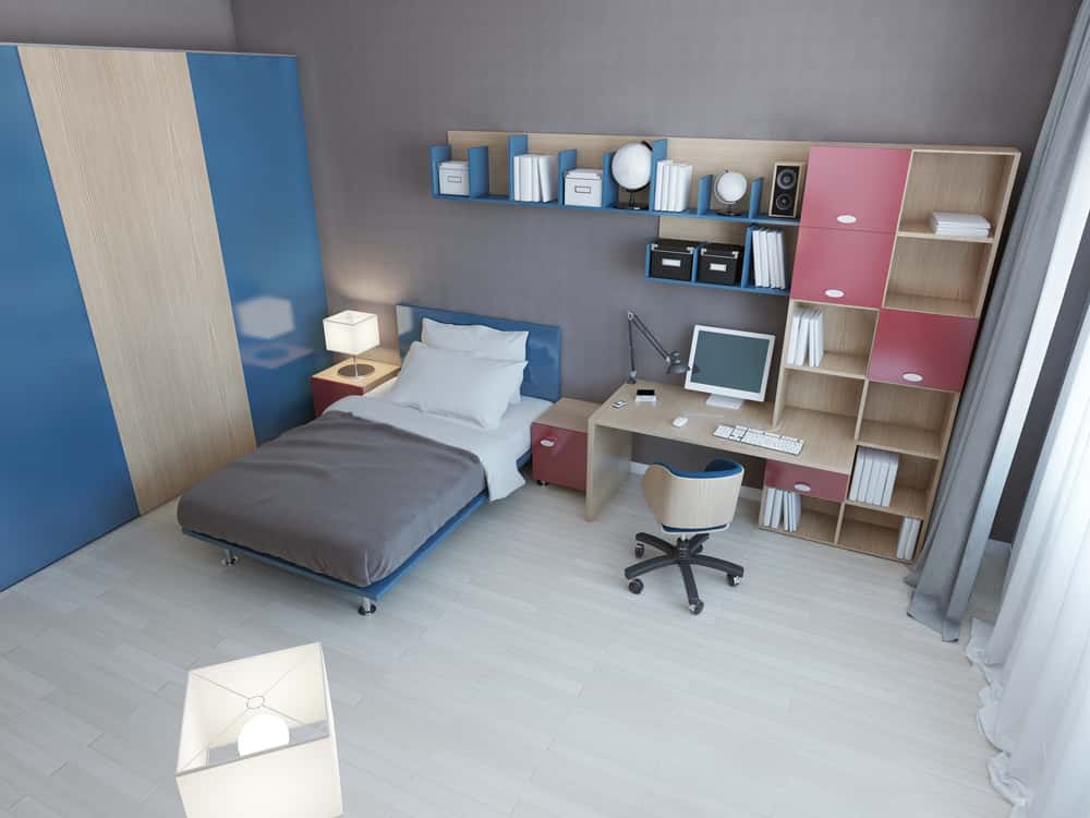 laminated wardrobe