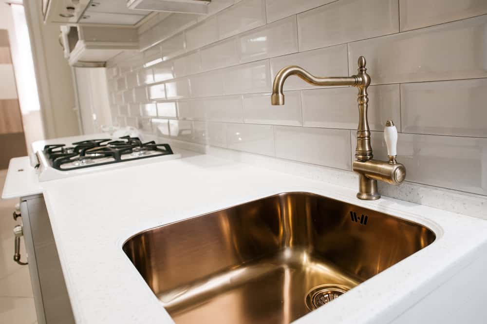 metallic accent pieces