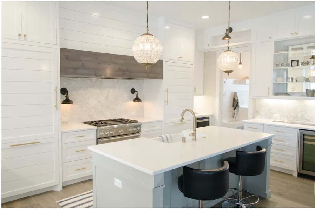 Small Space Open Kitchen Design with Modern Features