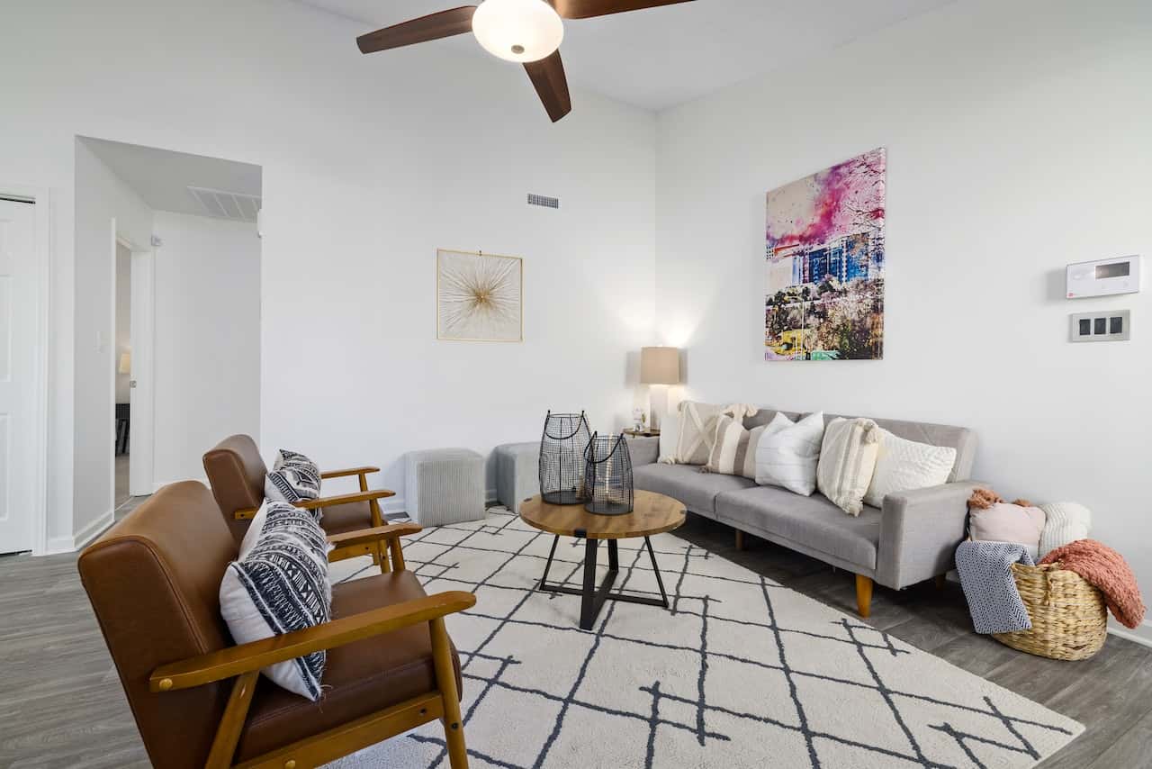 monochromatic minimalist interior palette