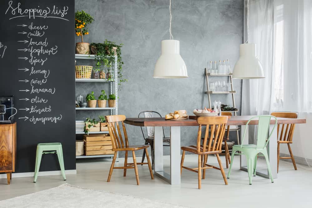 quirky breakfast nook