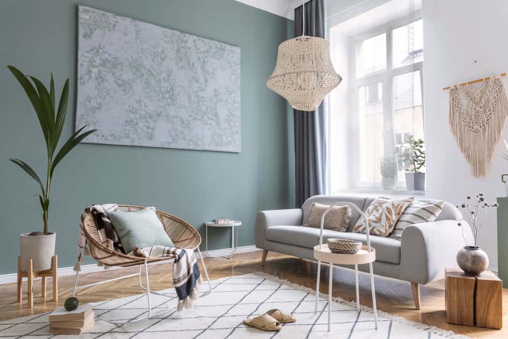 textured bohemian upholstery
