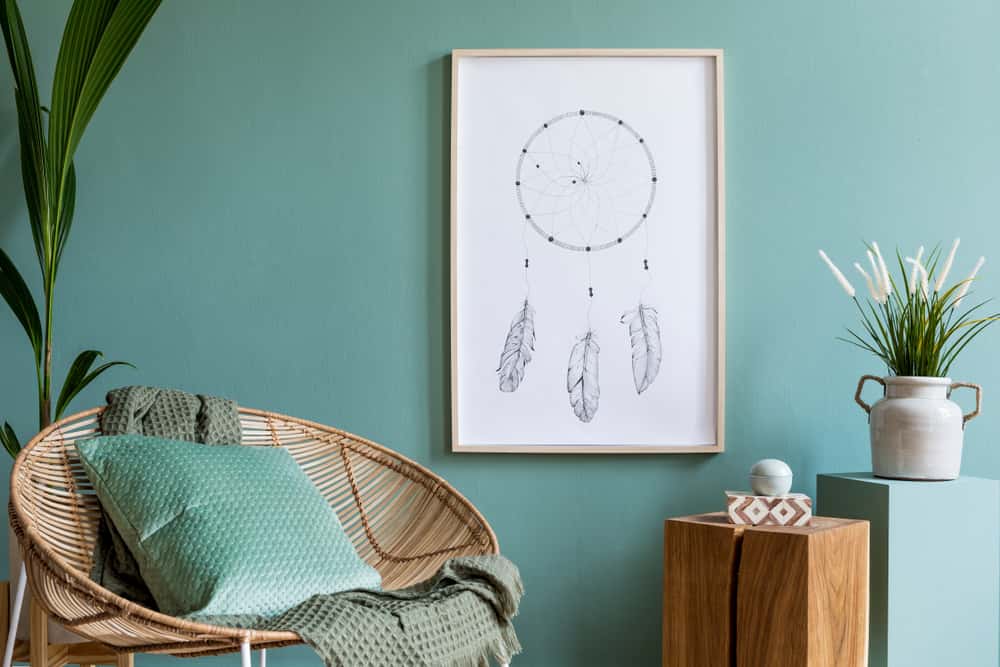 Bohemian dream catcher art work