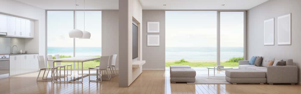 living room partition simple and functional