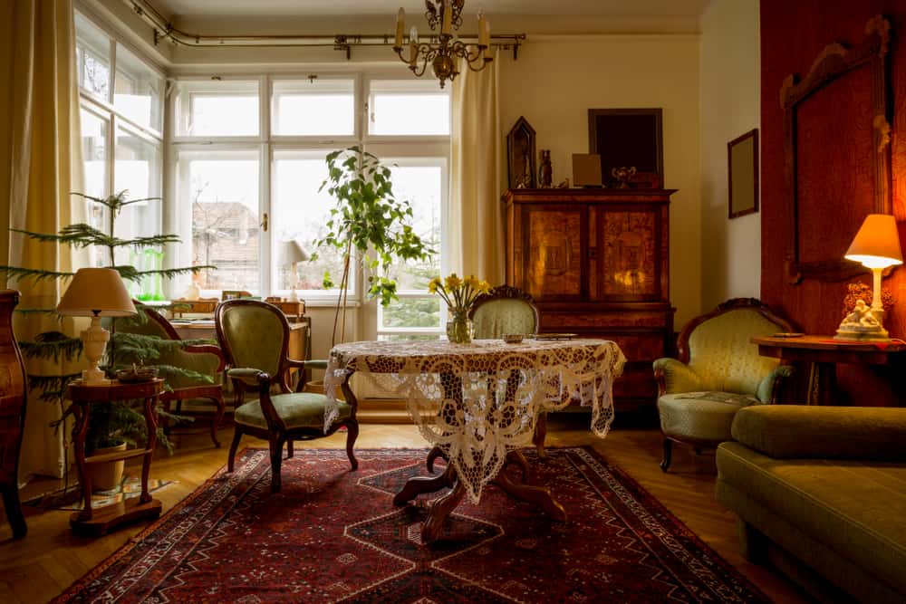 vintage wall color combination